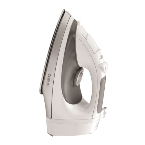 Fer à repasser à la vapeur et au sec avec cordon récurant WCI306R Conair®, blanc